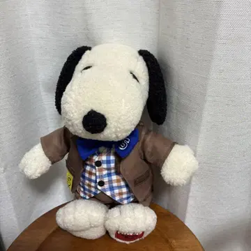 스누피 봉제 인형 수트 차림 약 30cm