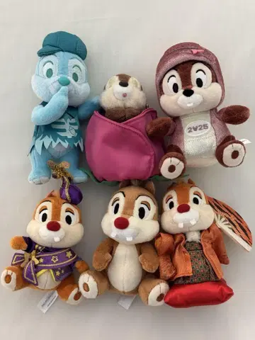 칩과 데일 봉제 인형 배지