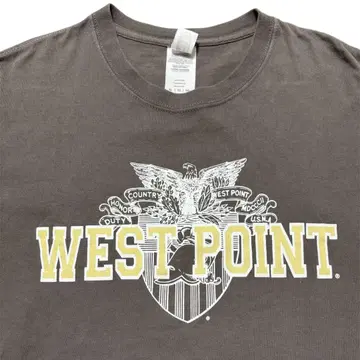ES 스포츠 USMA WEST POINT 허리 포인트 티셔츠 XL
