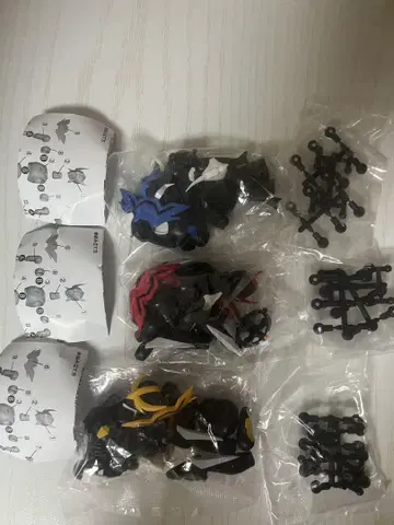 윙맨 가동 피규어 가챠 전 3종 풀 컴프