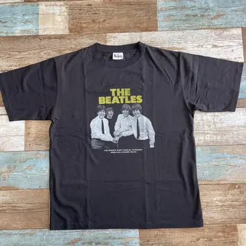 THE BEATLES 블랙 티셔츠 L 사이즈