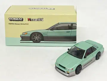 타마크 워크스 1/64 버텍스 닛산 실비아 S13 그린/그레이
