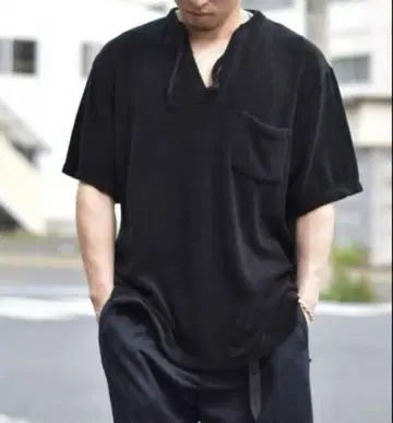 BLURHMS 블럼스 Linen Pile Skipper 스키퍼 T