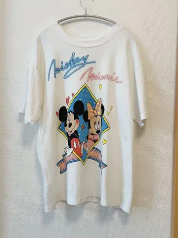 디즈니 Moussy 미키 미니 티셔츠