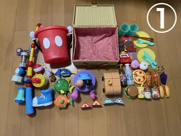 호빵맨 묶음 판매 미키 낚시 토마스 퍼즐 피크닉 세트