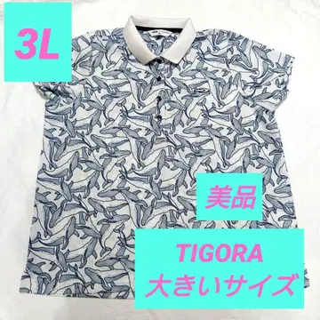 TIGORA 여성용 골프웨어 폴로 셔츠 3L 빅 사이즈 새상품급