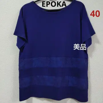 EPOKA 에포카 상의 티셔츠 반팔 티셔츠 40 레이스