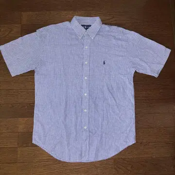 Ralph Lauren 90s 블레이크 반팔 셔츠 깅엄 체크