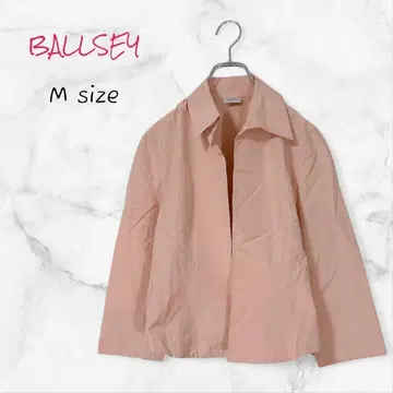 BALLSEY 자켓 핑크 실크 M 사이즈 겉옷 무료배송 구제 의류