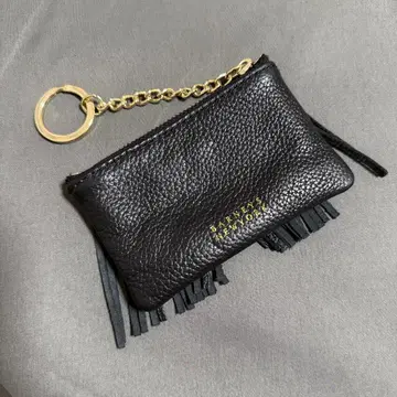 'BARNEYS NEW YORK' 가죽 프린지 코인 케이스