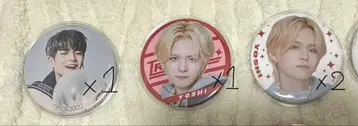 TREASURE 요시 캔 배지 4개 세트