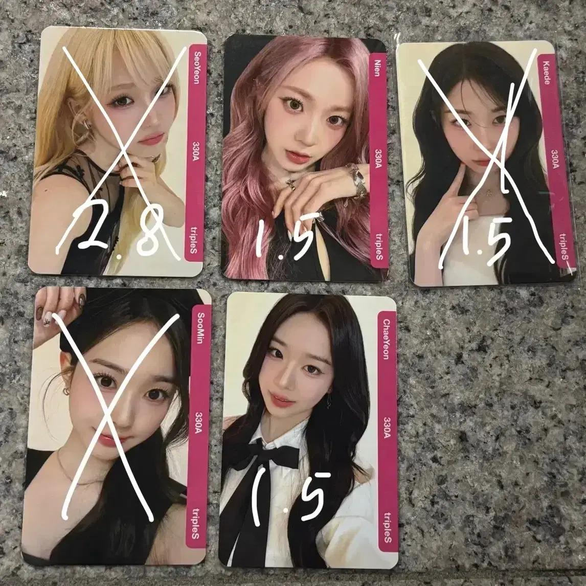 tripleS ハヨン サインポラロイド Triples Kim Yooyeon Yooyeon Sign Pola Sign Polaroid Sign