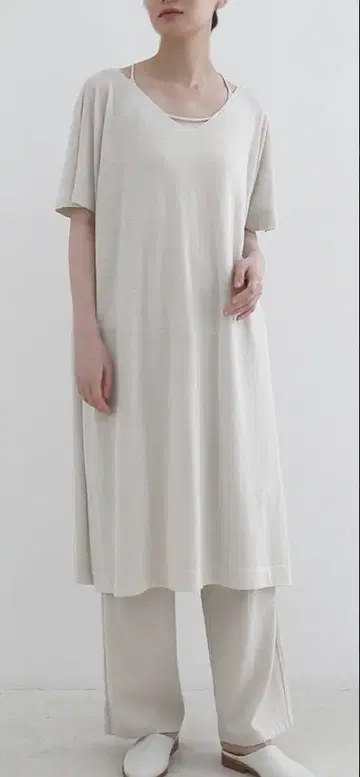 evameva 린넨 판초