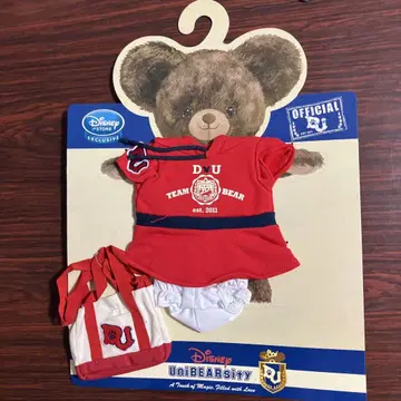 (7-75) 디즈니 UniBEARsity 팀 베어 의상 세트