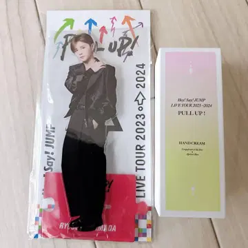 미개봉 새상품 PULL UP 야마다 료스케 핸드 크림 빅 아크릴 스탠드