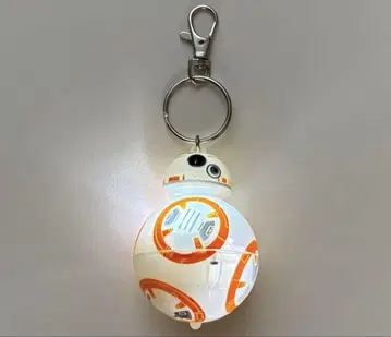 스타 워즈 BB-8 키링 라이트 완구 기믹 방범 유니버셜