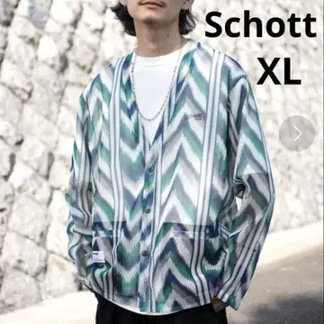 schott 메쉬 가디건 새상품급