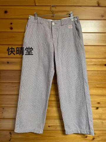 카이세 와이드 팬츠 면100%