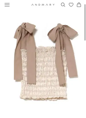 안드 마리 May shirring tops