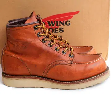 Red Wing 875 세터 모크토 워크 오로 레드윙