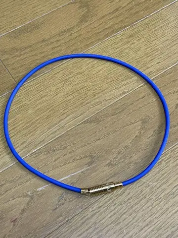 BANDEL 반델 목걸이 블루 골드 52cm