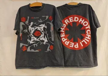 Red Hot Chili Peppers 티셔츠 다크 그레이