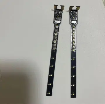 포폰데타 실내등 모듈 2개 세트 철도 모형용