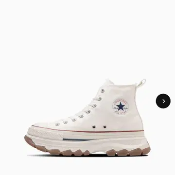 CONVERSE 화이트 하이컷 스니커즈