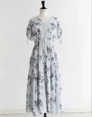 Full Of Love Long Dress 롱 드레스 반팔