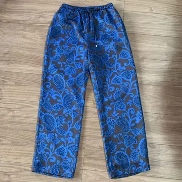 UNITED ARROWS 리프 플라워 이지 팬츠