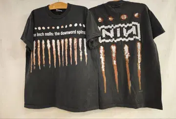 L Nine Inch Nails 티셔츠 나인 인치 네일즈