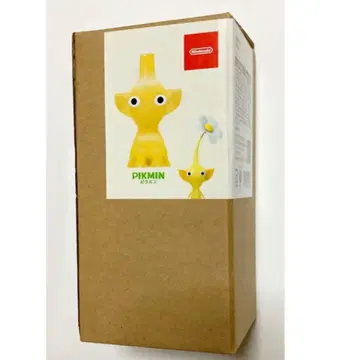 피크민 일륜 꽃병 닌텐도 한정판 노랑 피크민 꽃병 미사용 새상품