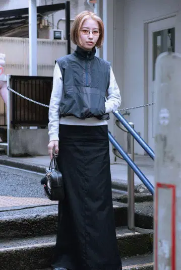 kowga 2WAY DETACHABLE SHIRTS 베스트 셔츠