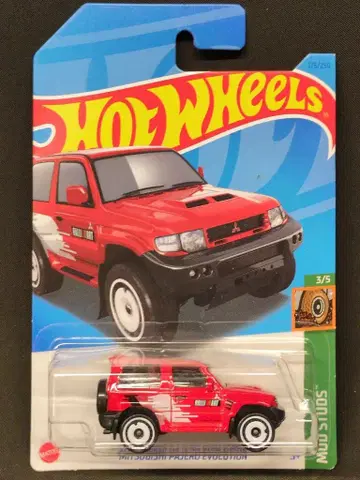 MATTEL 핫휠 베이직 카 미쓰비시 파제로 에볼루션