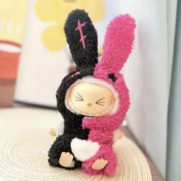 labubu 라부부 의류 토끼 토끼 옷 갈아입기