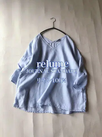 저널 스탠다드 relume 린넨 100% 풀오버