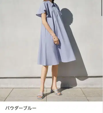 폭시 원피스 38 현행 모델 44652 BLOOMING DRESS
