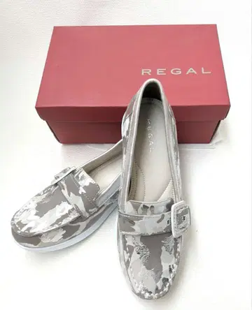 REGAL 리걸 로퍼 박스 포함 23.5cm 모카신 슬립온 카모플라쥬