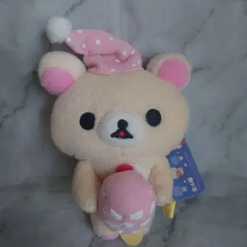 코리락쿠마 볼 체인 포함 밤을 새우는 봉제 인형