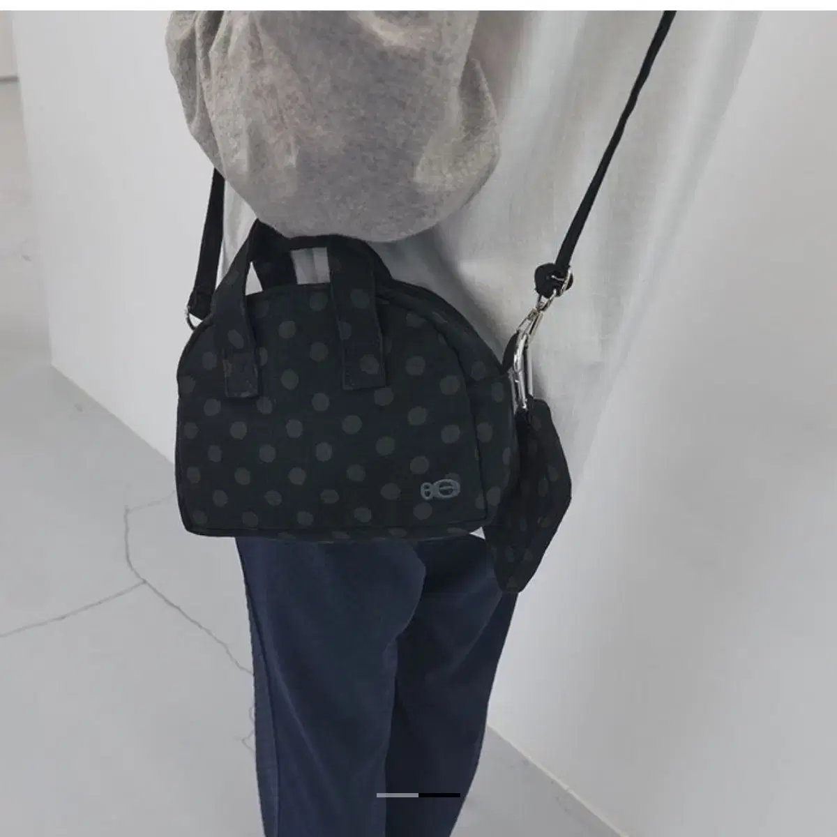 Enzo Blues Dot Small Handbag #엔조블루스,#도트백 on Bunjang