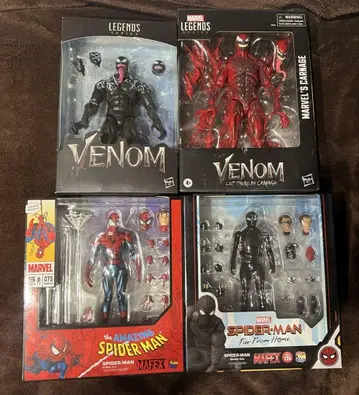 MARVEL 스파이더맨 관련 피규어 세트