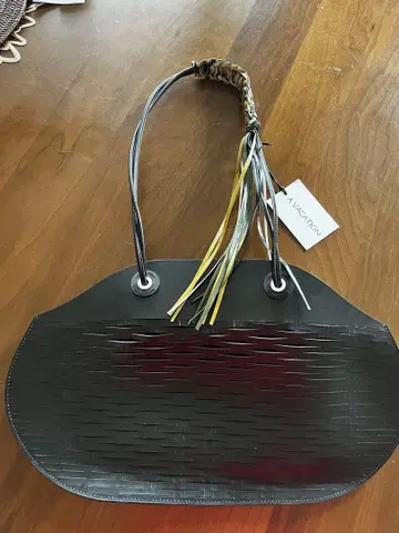 블랙 메쉬 백 새상품