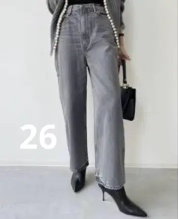 L'Appartement 어퍼 하이츠 WIDE DENIM 26