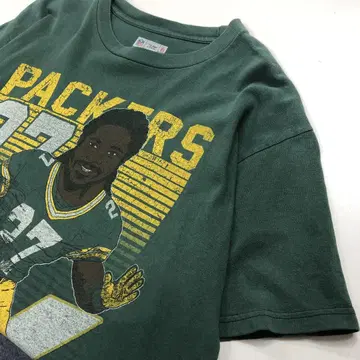 NFL 그린베이 패커스 에디 레이시 반팔 티셔츠 L