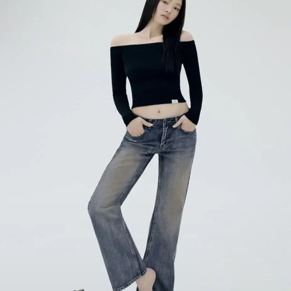 ★GLOWNY★ THE JANE JEANS DEEP BLUE GC25SSJS001DB MUSINSA | GLOWNY THE JANE JEANS (DEEP BLUE)