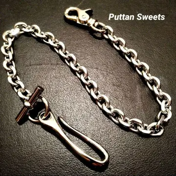 Puttan Sweets 다이아몬드 컷 지갑 체인 L714
