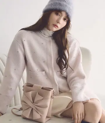 JILLbyJILLSTUART 펄 & 비쥬 토핑 코디건