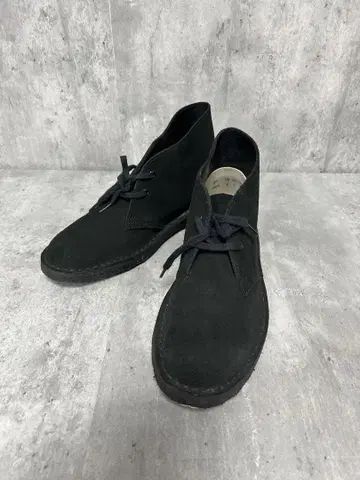 CLARKS 클락스 오리지널 24.0cm 데저트 부츠 블랙 스웨이드