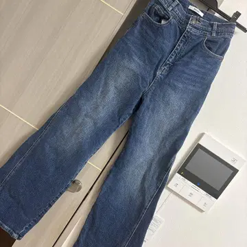 SNIDEL 부츠 컷 데님 인디고