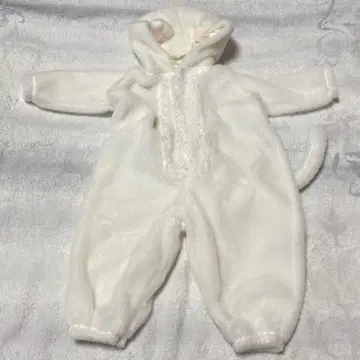 보크스 제 폭신폭신 화이트 고양이 파자마 msd mdd